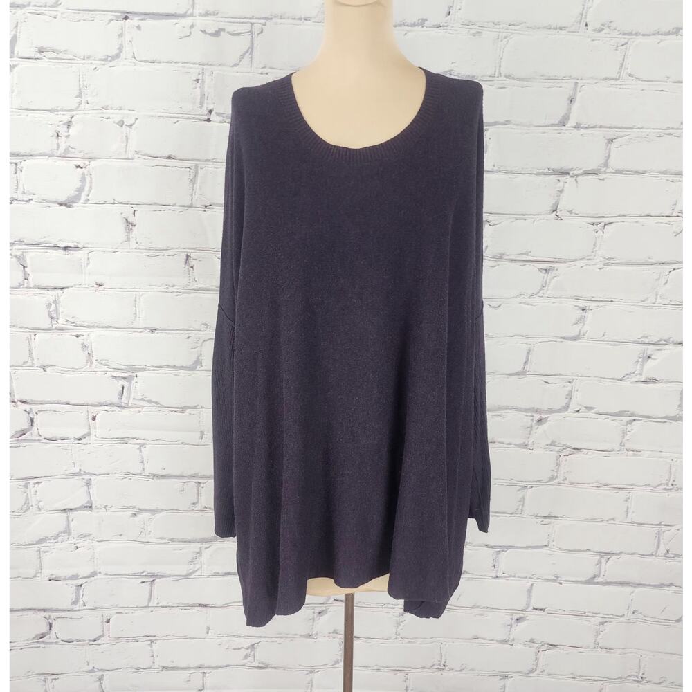 Eileen Fisher Sweater Womens L Oversized loungewear Cabincore cozycore